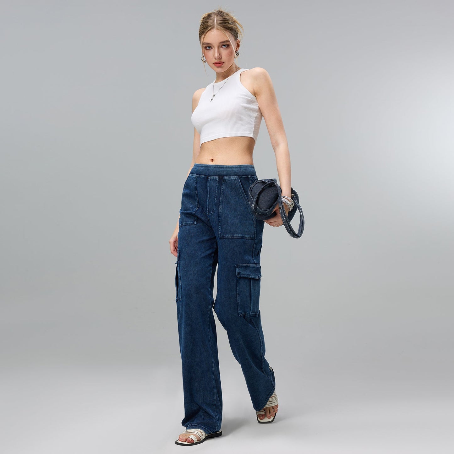 JOJOANS Straight-leg denim trousers JOJOANS