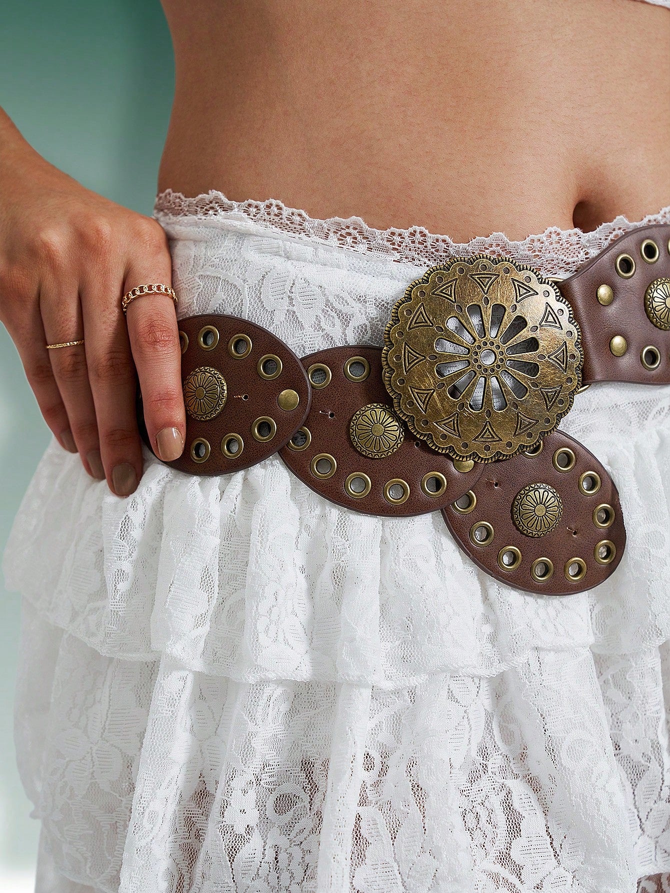 Jojoans 1pc Western Cowgirl Bohemian Style Country Belt