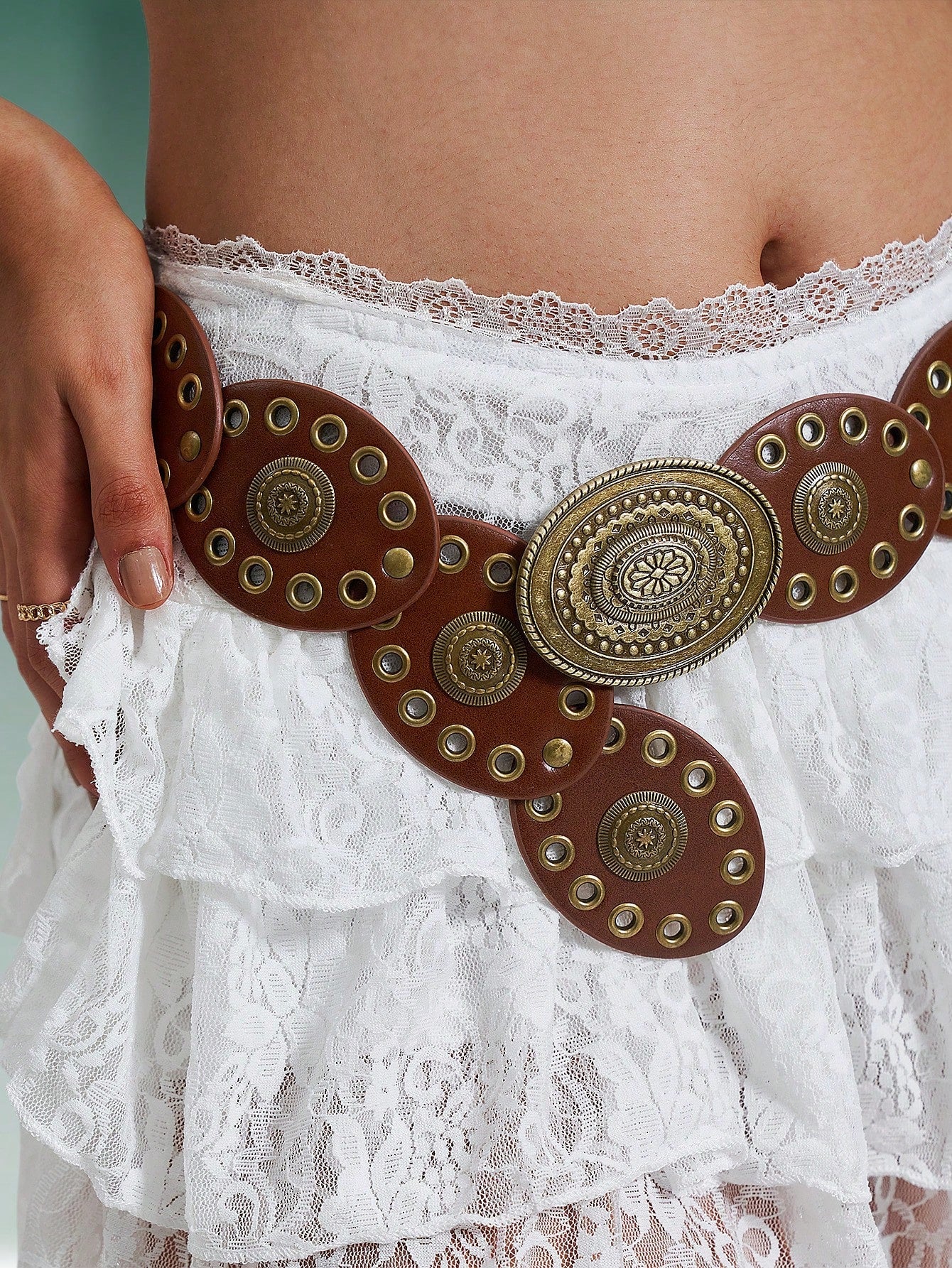 Jojoans 1pc Western Cowgirl Bohemian Style Country Belt