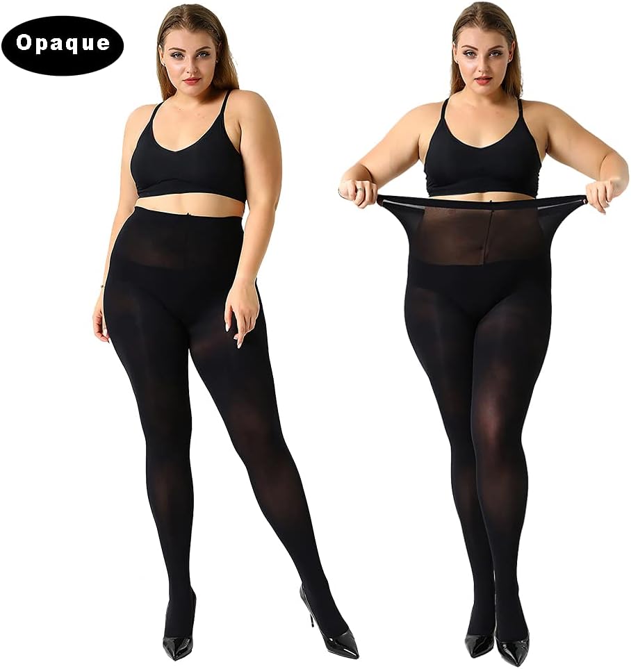 Women's 2 Pairs Control Top Pantyhose JOJOANS