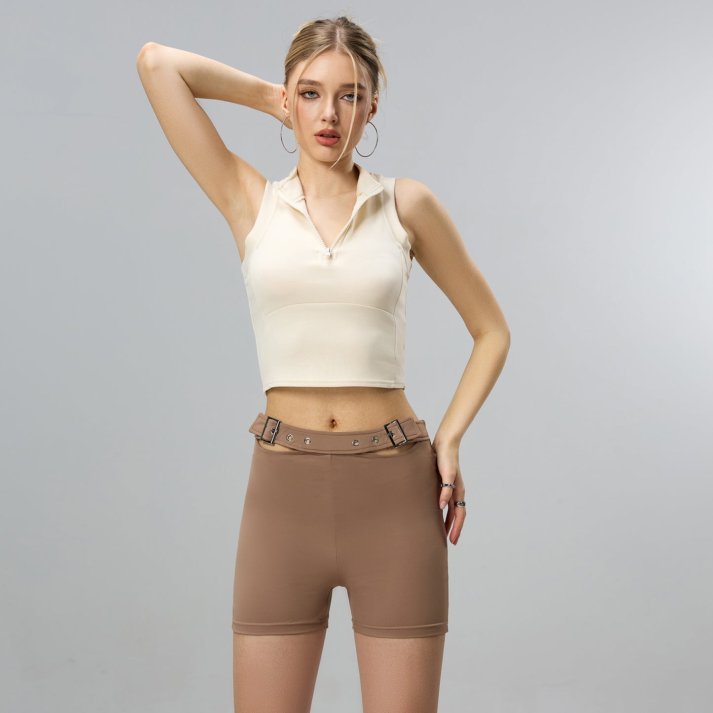 Jojoans Adjustable flared trousers