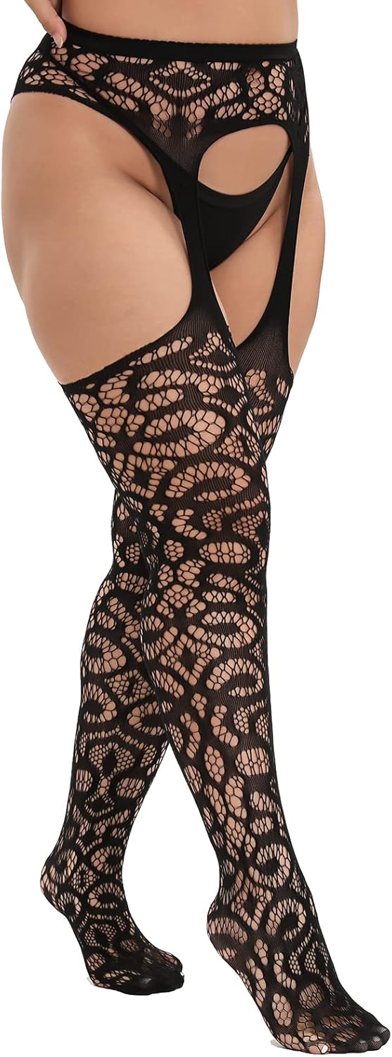 Jojoans Plus Size Stockings Thigh (Pack of 2)