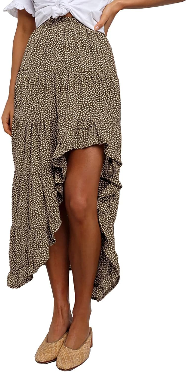 Jojoans Women 2025 Summer Spring Boho Long Skirts Dress Floral