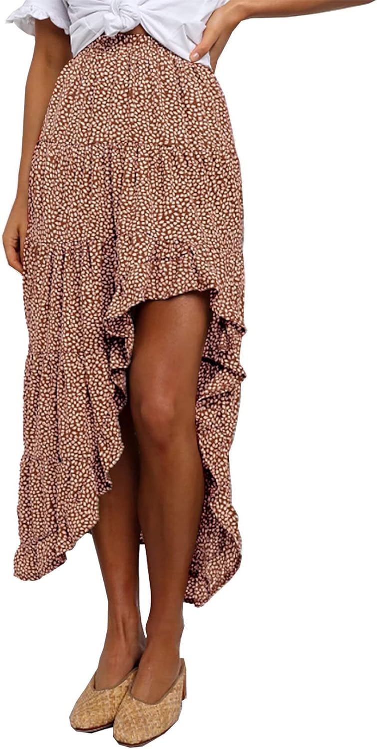 Jojoans Women 2025 Summer Spring Boho Long Skirts Dress Floral