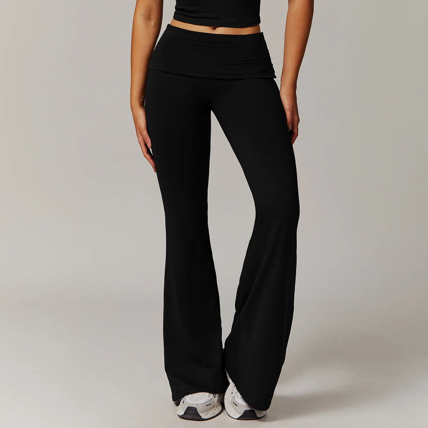 Brushed Shrinkage Yoga Pants Women