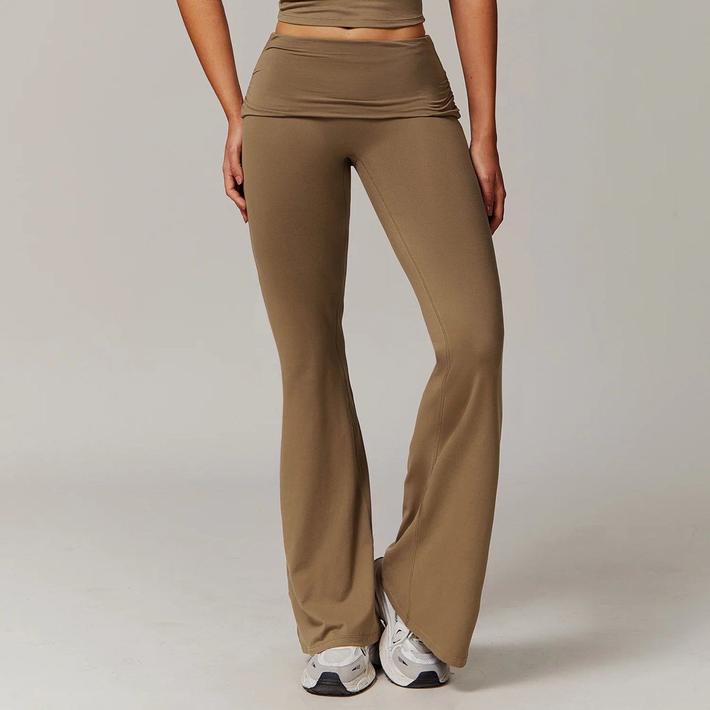 Brushed Shrinkage Yoga Pants Women