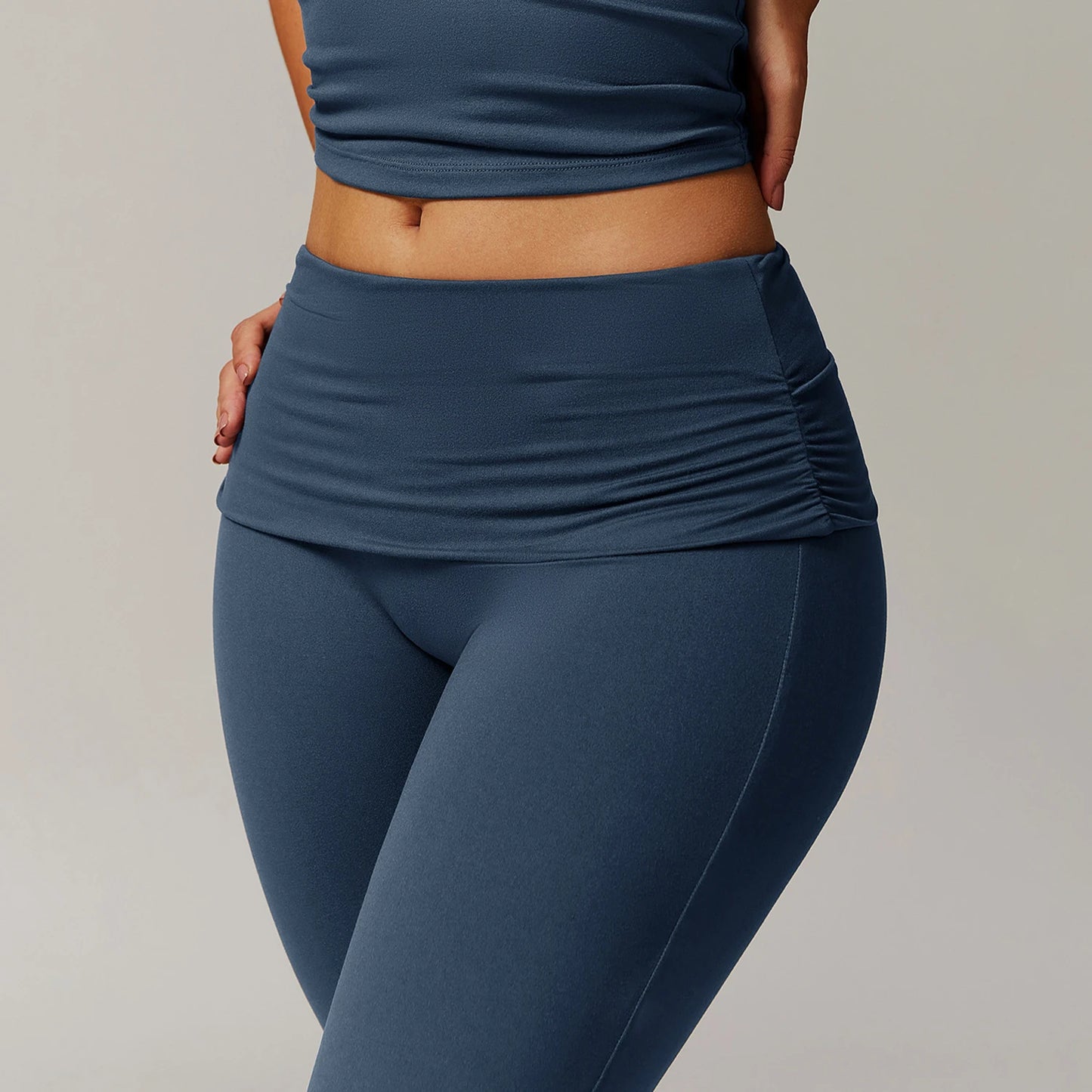 Brushed Shrinkage Yoga Pants Women