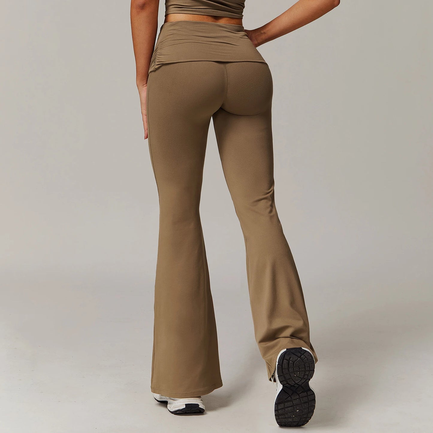 Brushed Shrinkage Yoga Pants Women