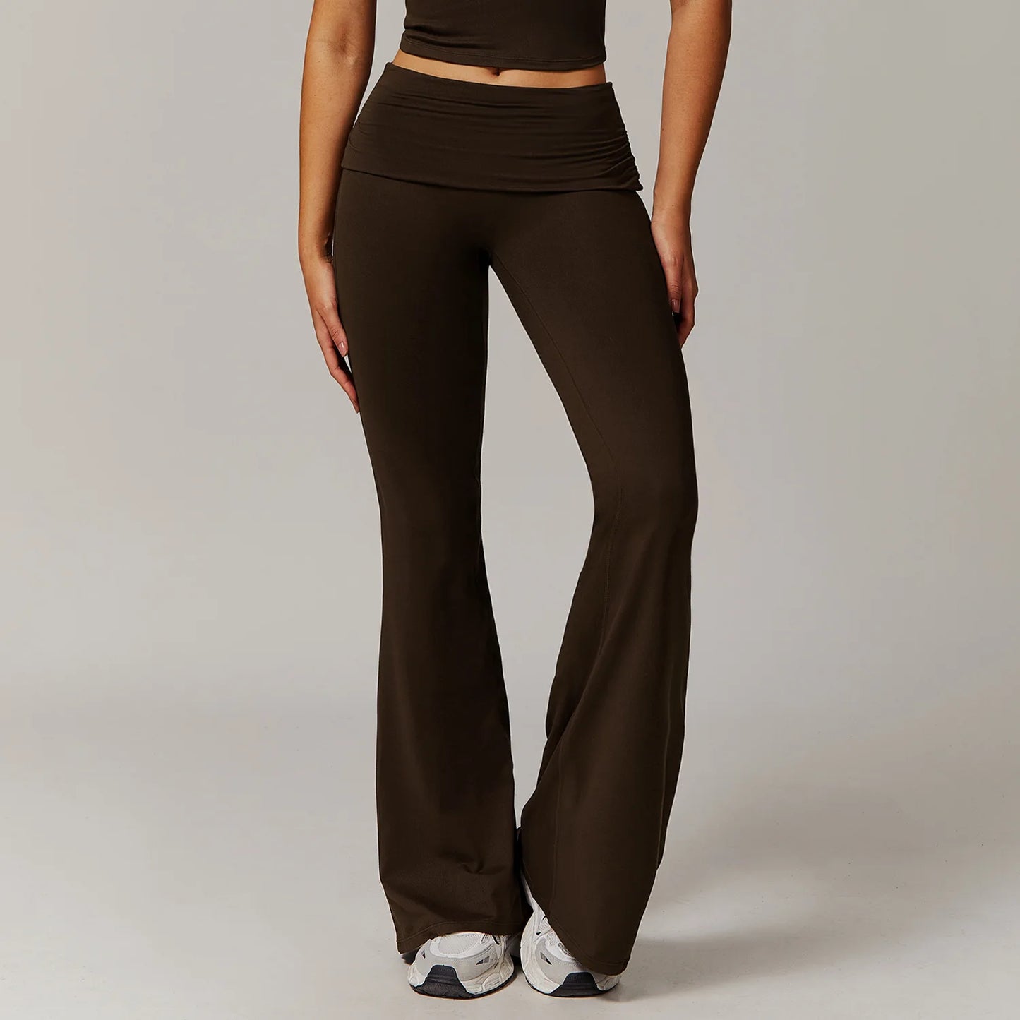 Brushed Shrinkage Yoga Pants Women