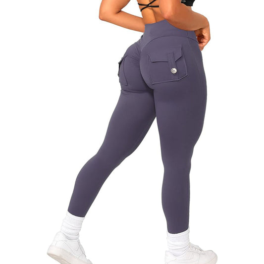 JOJOANS Leggings with Pockets for Women Yoga Workout JOJOANS