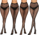 Faux Thigh High Tights Mock Suspender Pack of 2 JOJOANS