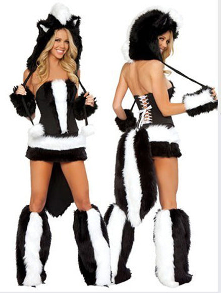 Womens Sexy Halloween Animal Costume JOJOANS