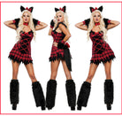 Womens Sexy Halloween Animal Costume JOJOANS