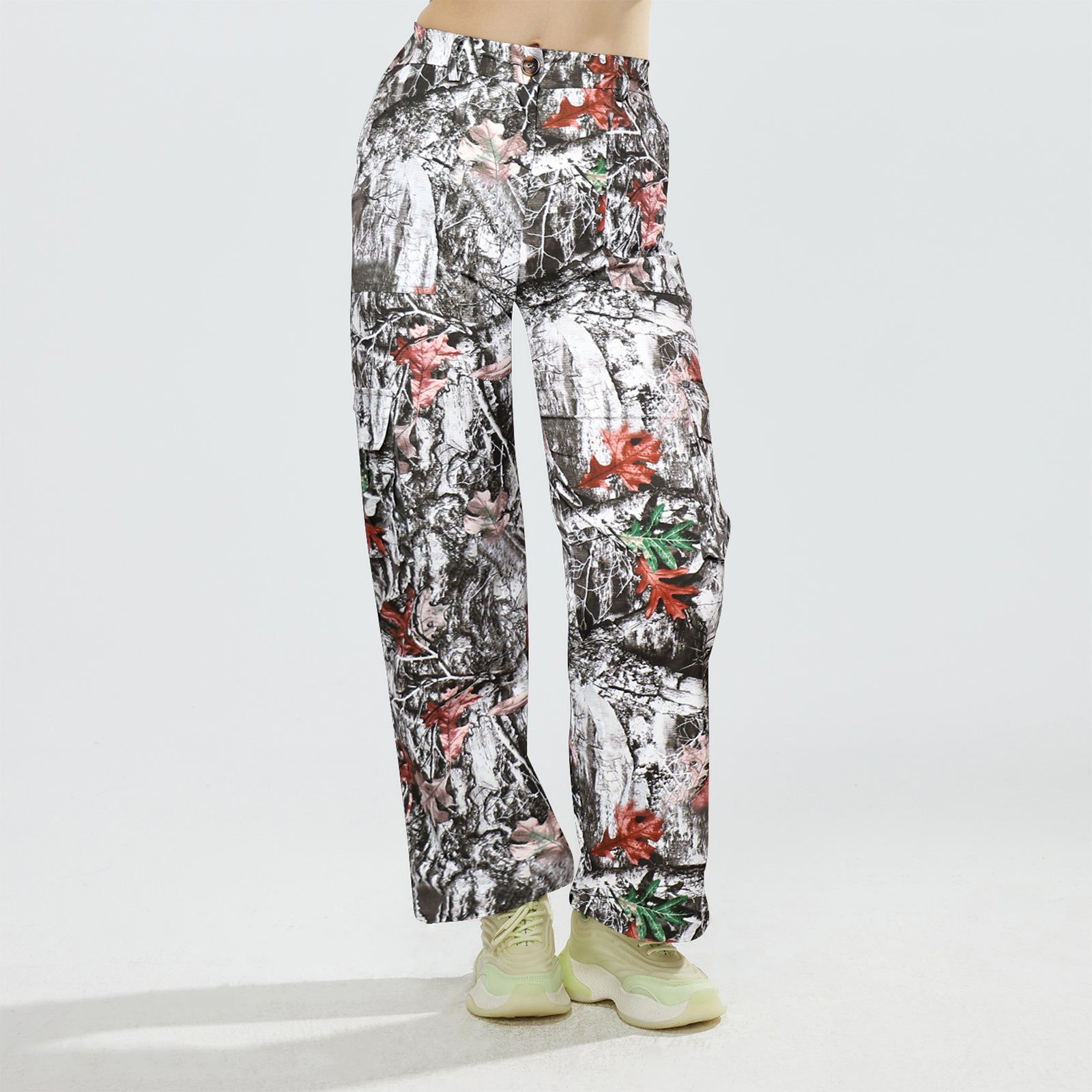 JOJOANS Women's Straight Leg Pants Minimalist Plain JOJOANS