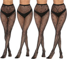 Faux Thigh High Tights Mock Suspender Pack of 2 JOJOANS