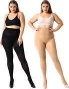 Women's 2 Pairs Control Top Pantyhose JOJOANS