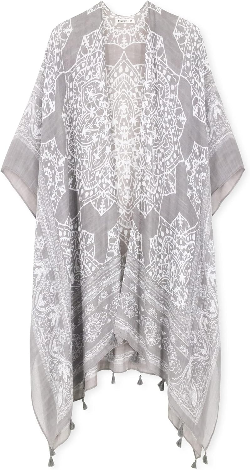 Jojoans Lane Women's Kimono Cardigan Summer Swimsuit Coverups Beach