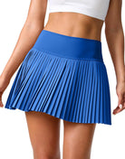 Pleated Tennis Skirt for Women with Pockets Shorts JOJOANS