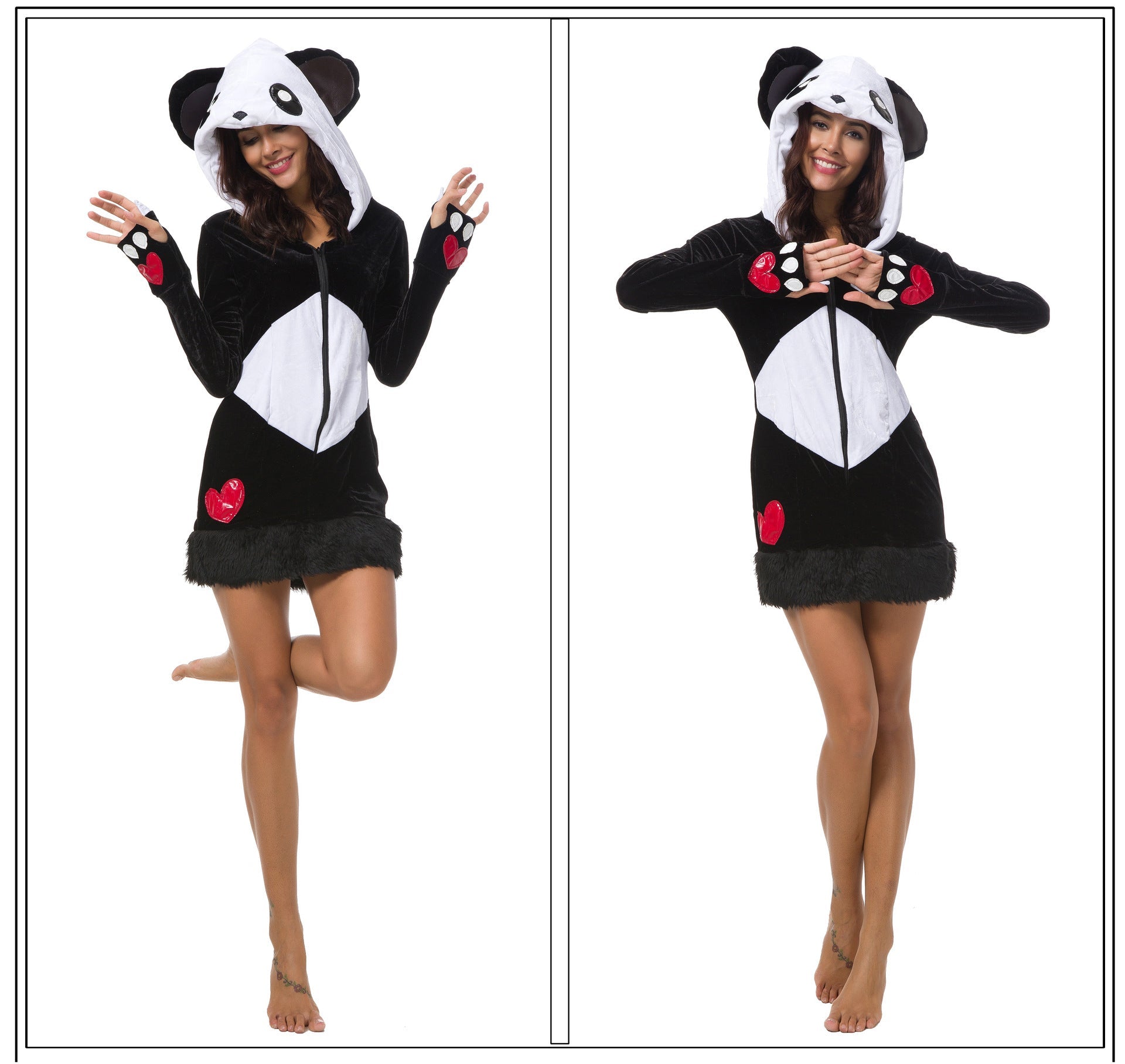 Womens Sexy Halloween Animal Costume JOJOANS