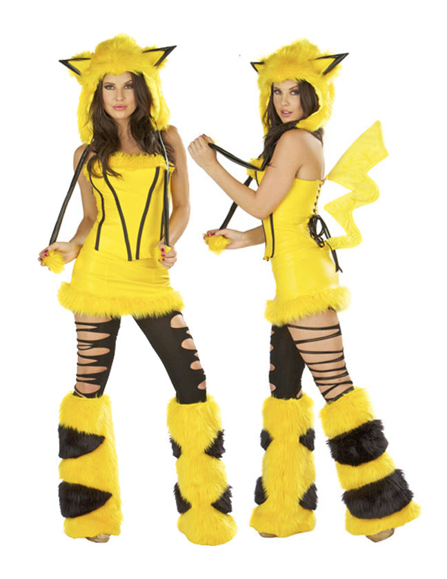 Womens Sexy Halloween Animal Costume JOJOANS