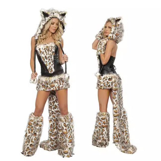 Womens Sexy Halloween Animal Costume JOJOANS