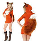 Womens Sexy Halloween Animal Costume JOJOANS