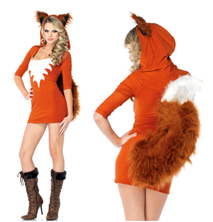 Womens Sexy Halloween Animal Costume JOJOANS