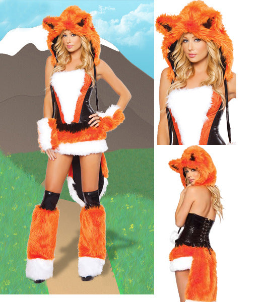 Womens Sexy Halloween Animal Costume JOJOANS