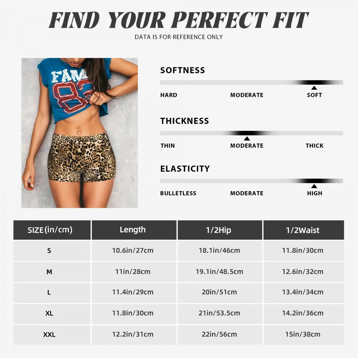Women's Shorts Leopard Skin Women Shorts JOJOANS