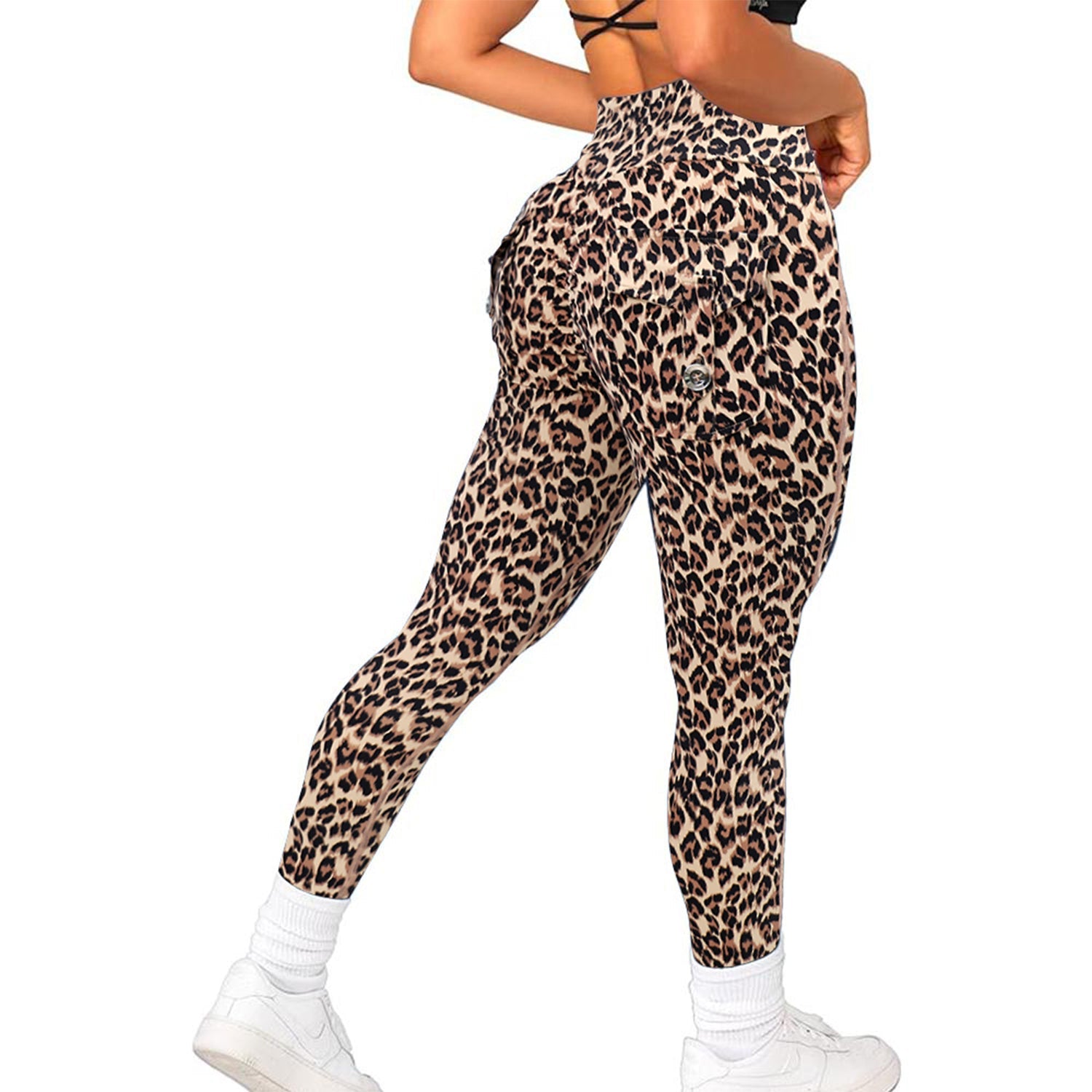 JOJOANS Leggings with Pockets for Women Yoga Workout JOJOANS