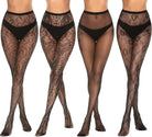 Faux Thigh High Tights Mock Suspender Pack of 2 JOJOANS
