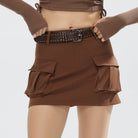 JOJOANS Cargo Skirt for Women Stretchy JOJOANS