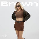 JOJOANS Cargo Skirt for Women Stretchy JOJOANS