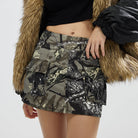 JOJOANS Cargo Skirt for Women Stretchy JOJOANS