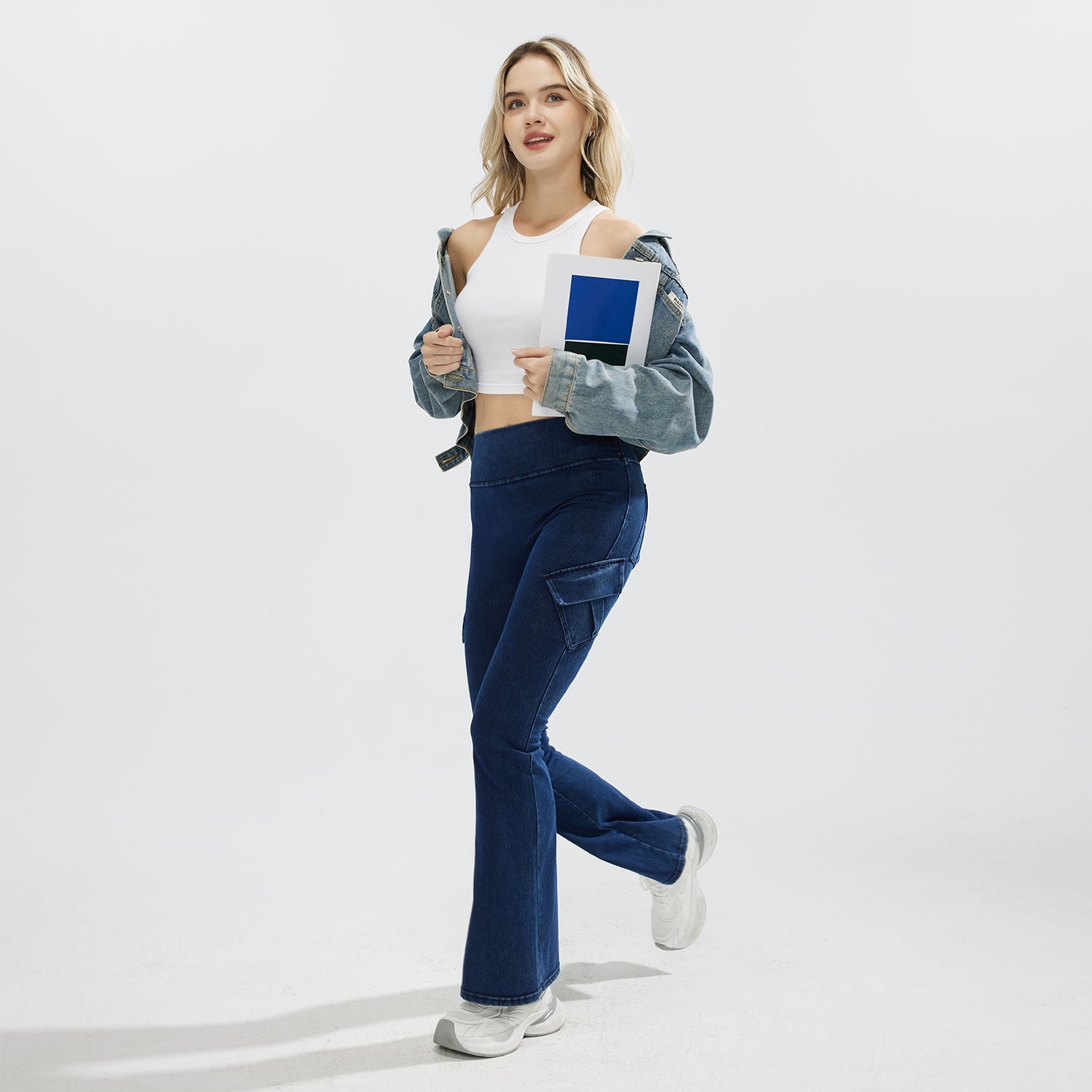 JOJOANS Flare Yoga Pants With Pockets for Women JOJOANS