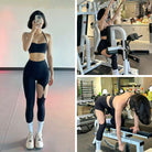 JOJOANS Hollow Leggings for Women with Metal Buckle JOJOANS