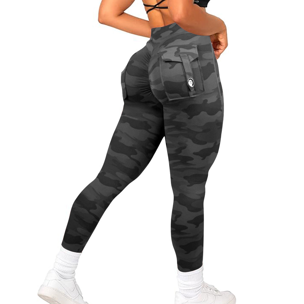 JOJOANS Leggings with Pockets for Women Yoga Workout (Buy 2 Free Shipping)