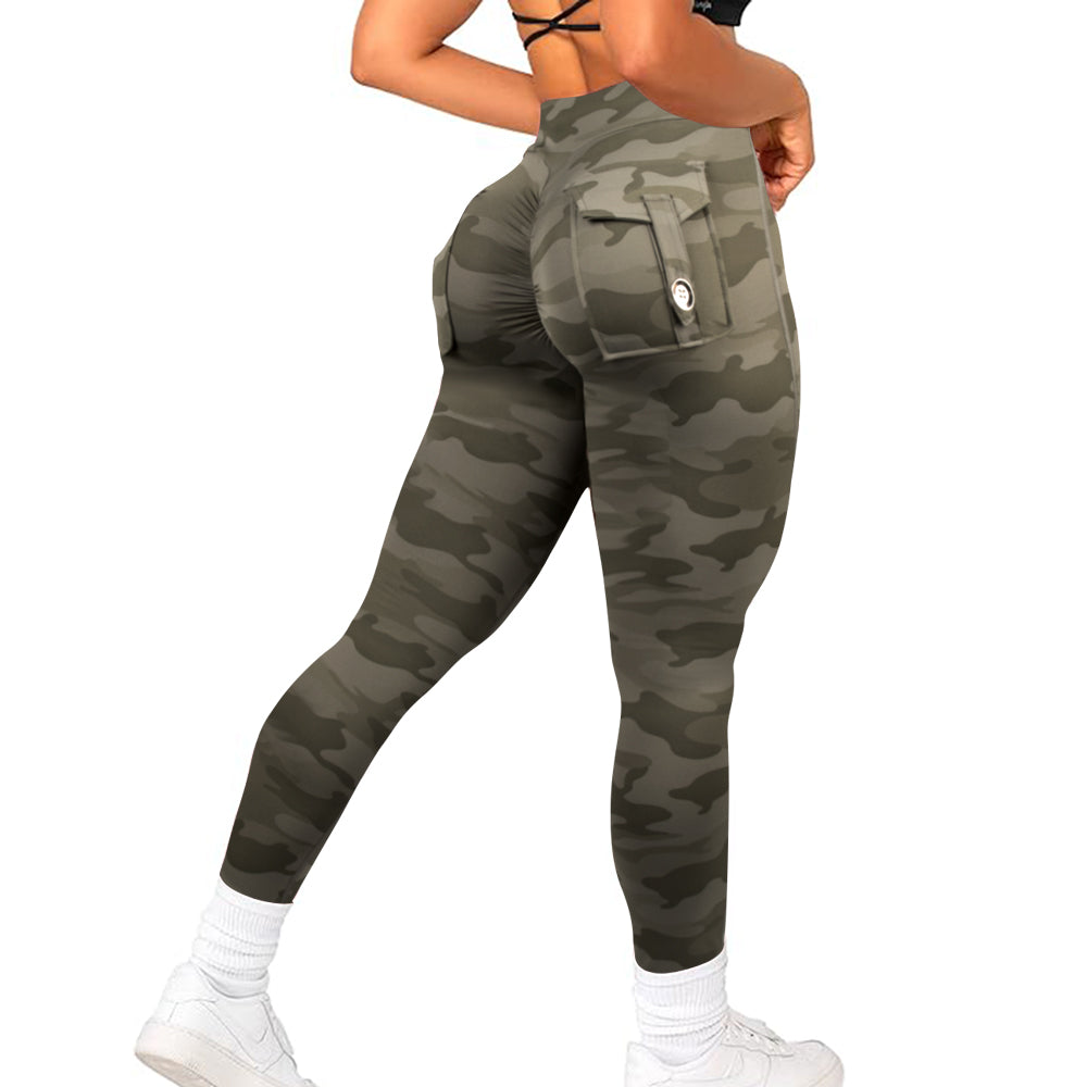 JOJOANS Leggings with Pockets for Women Yoga Workout (Buy 2 Free Shipping)