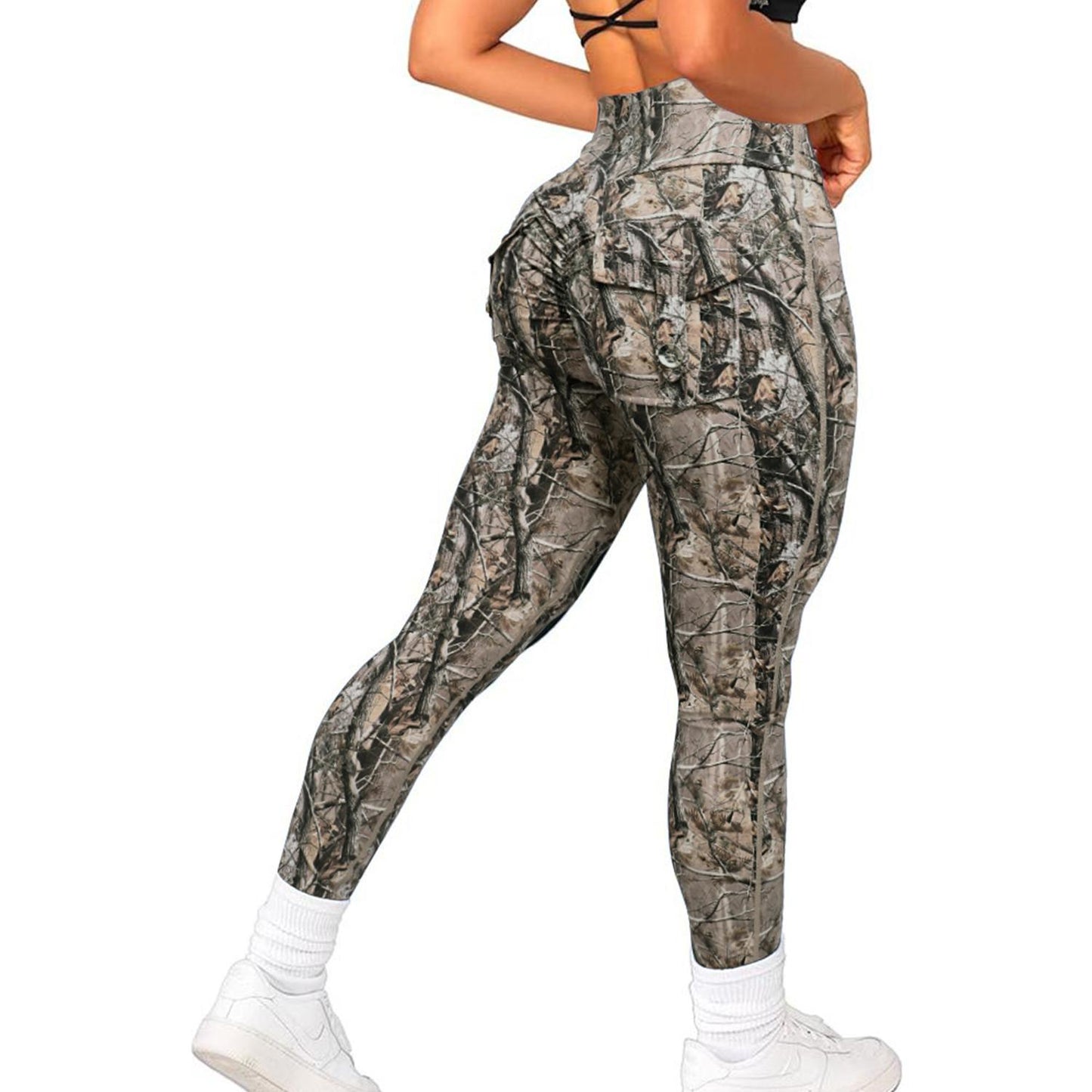 JOJOANS Leggings with Pockets for Women Yoga Workout (Buy 2 Free Shipping)