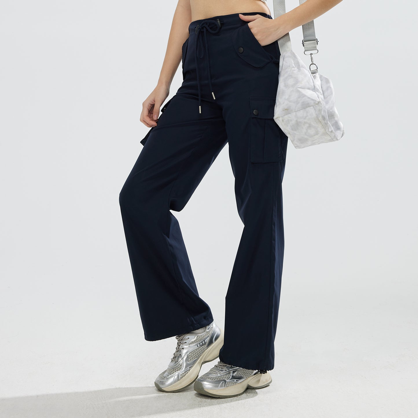 JOJOANS Women's Straight Leg Pants Minimalist Plain
