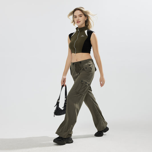 JOJOANS Women's Straight Leg Pants Minimalist Plain