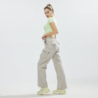 JOJOANS Women's Straight Leg Pants Minimalist Plain JOJOANS